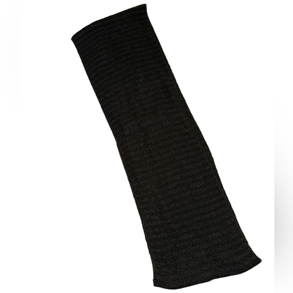 Merona Black Knit Infinity Scarf
